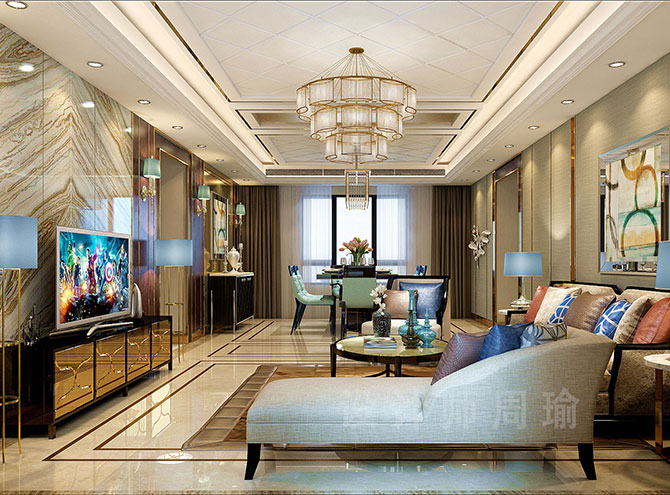 上海老骚逼操逼世纪江尚三室两厅168平装修设计效果欣赏